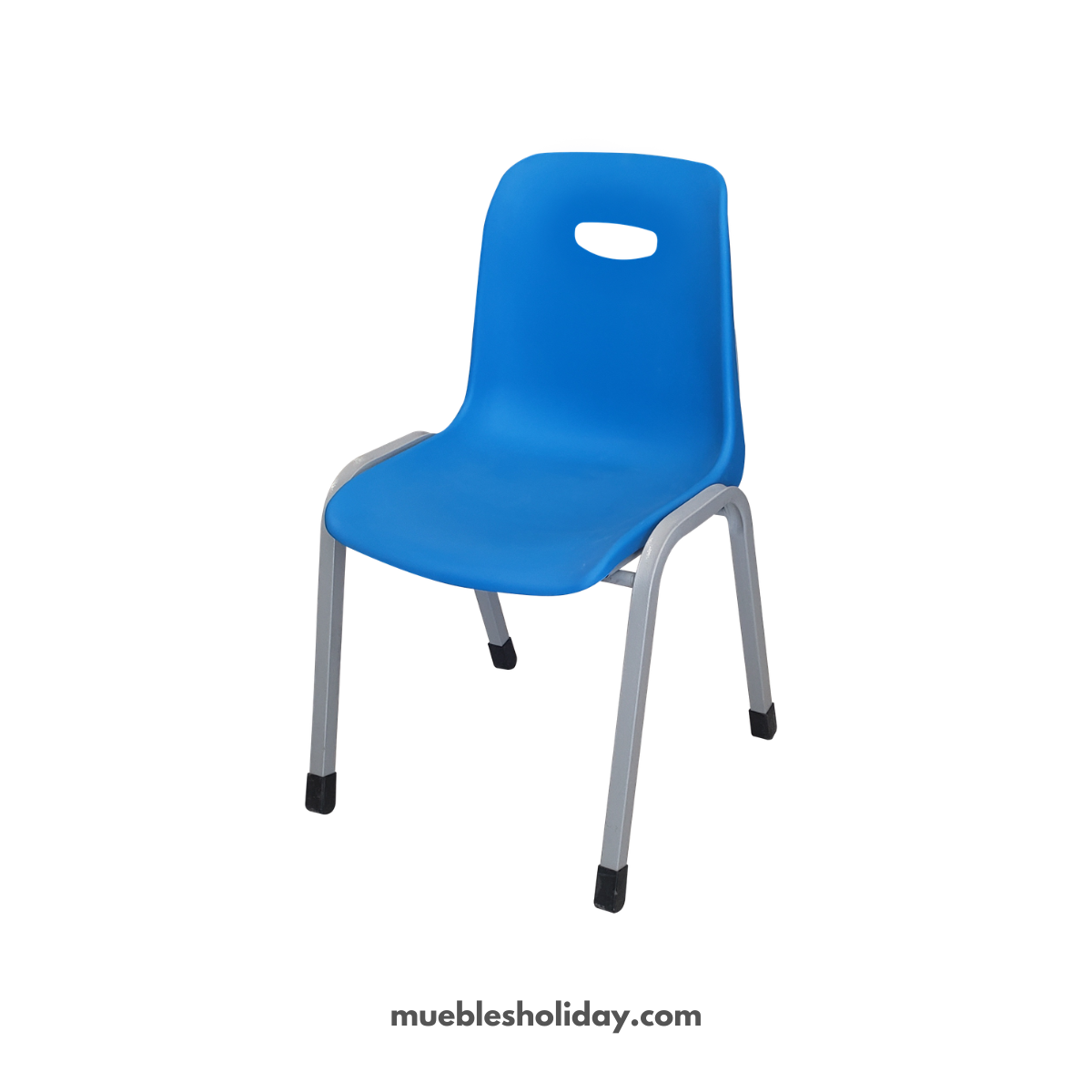 Silla D18 innova azul - Mobiliario educativo - Muebles Holiday