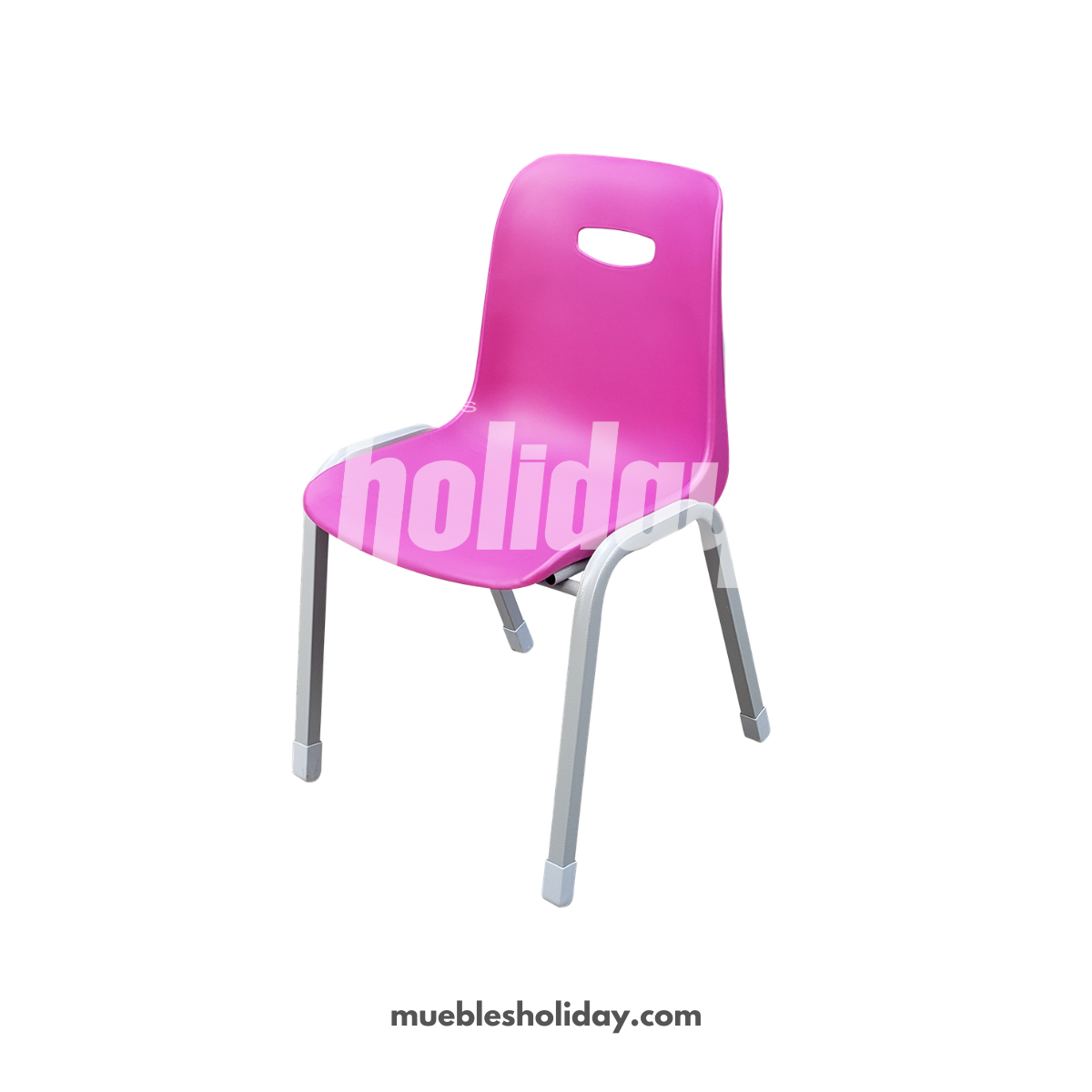 Silla D18 innova morado - Mobiliario educativo - Muebles Holiday (1)